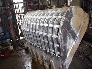 スケルトン底部補強 写真2